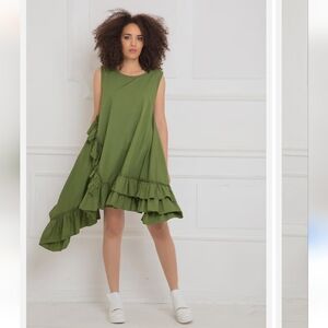 Adeptt green dress size XL